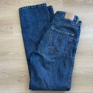 Weekday Dark Blue Relaxed Jeans